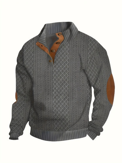 Pulóver La Pampa · Lana Gruesa Estilo Campo + Boina Estancia de Regalo